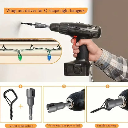 Square Snap Safety Hooks: Sturdy Anti-Drop Hanging with Buckles for Bonsai