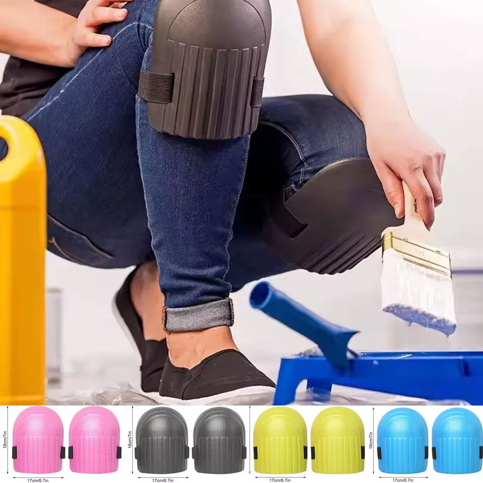 2Pcs EVA Foam Knee Pad Protective Working Soft Padding Workplace Safety Self Protection Sport Kneepad for Gardening Cleaning