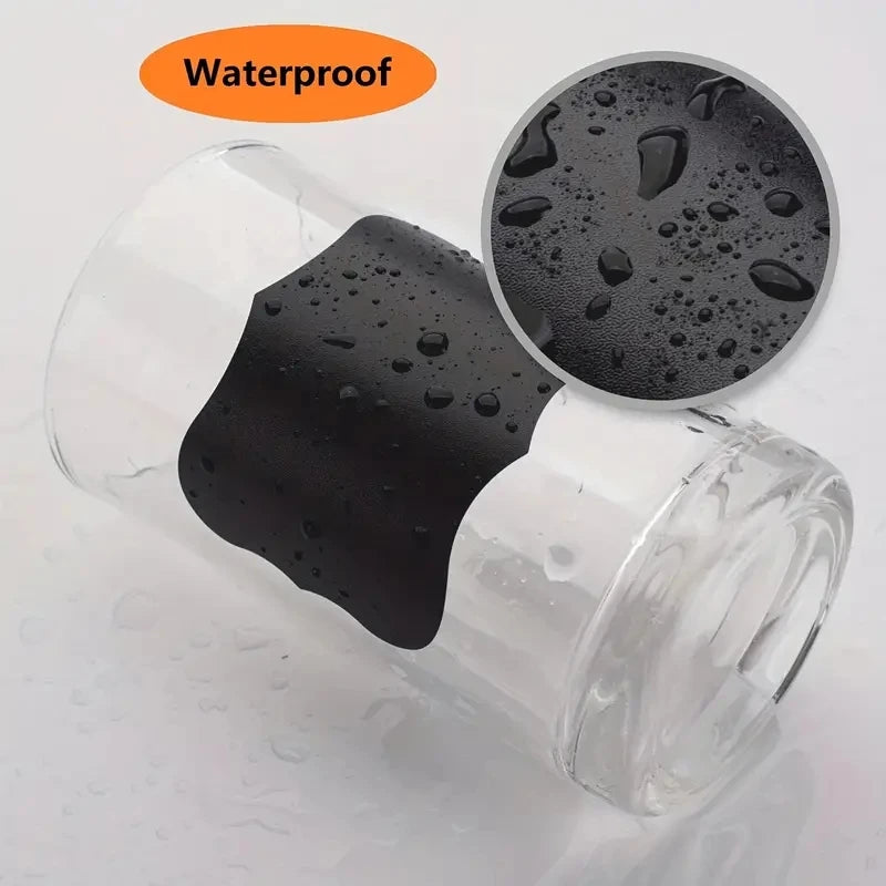 120Pcs/Roll 3 Styles Removable Blackboard Stickers with Erasable Pen Waterproof Chalkboard Labels 1.4*2.2In for Home & Kitchen